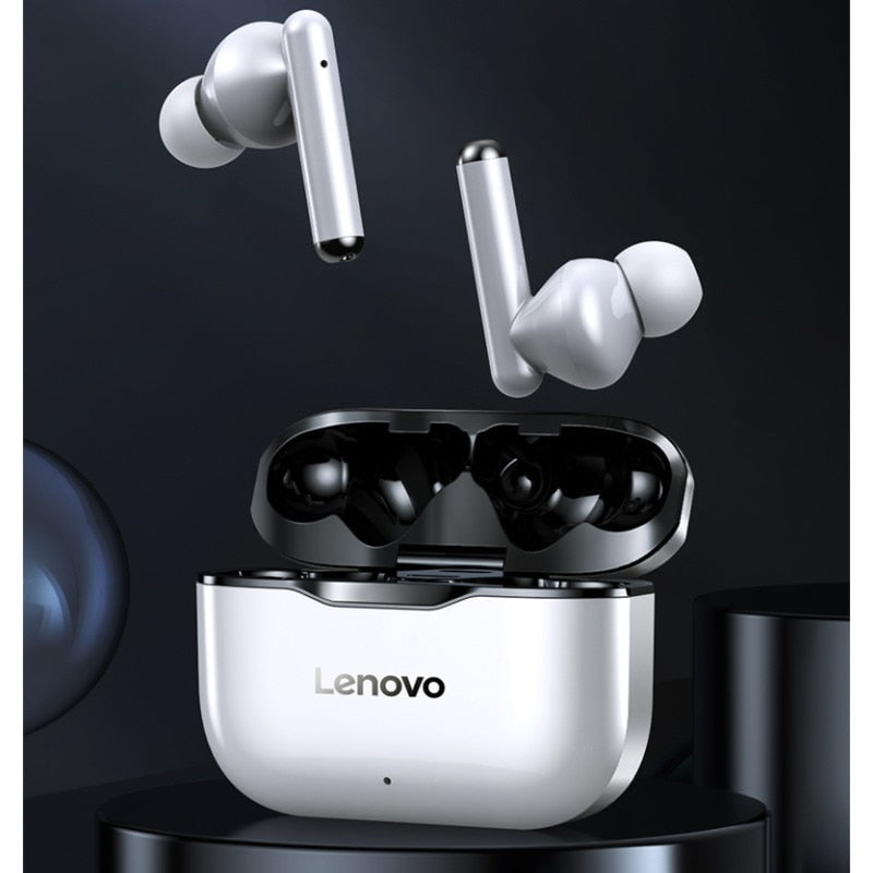 Fone de Ouvido Lenovo LP1 Original + Case Grátis